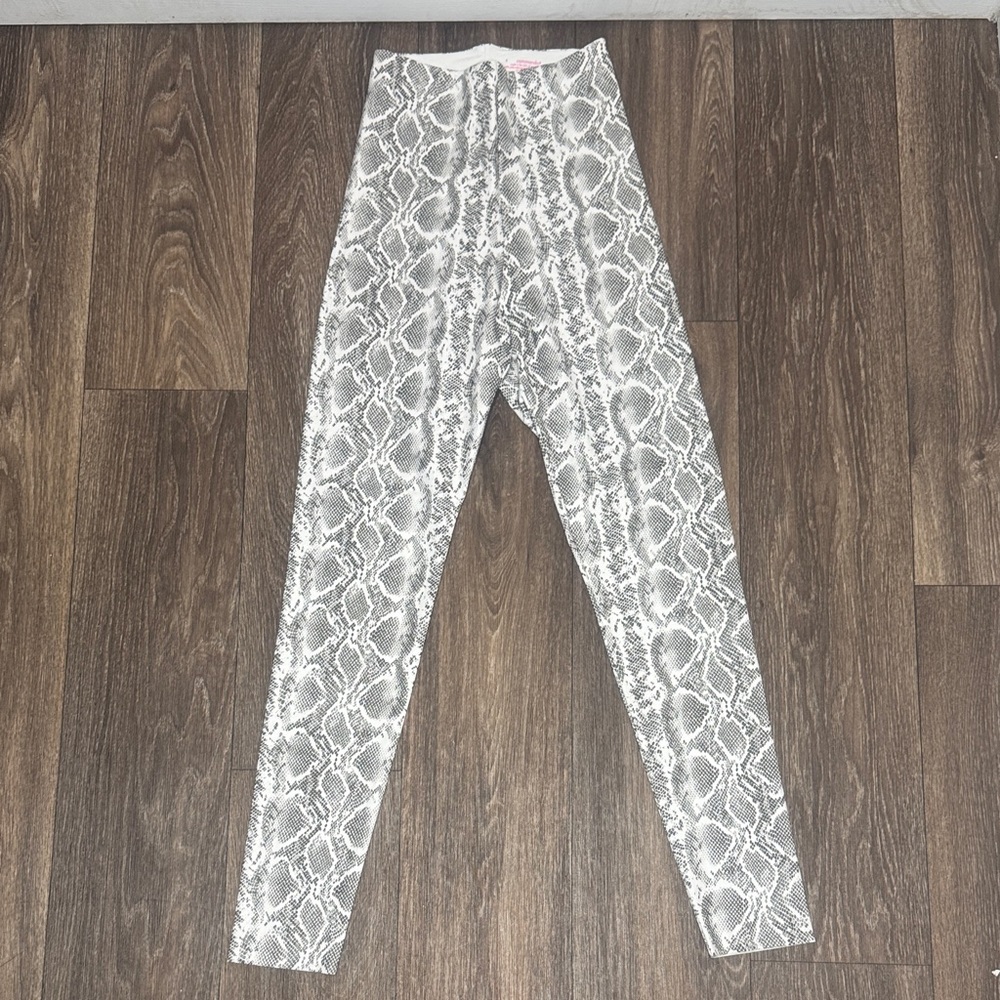 Commando Gray Snake Pattern Leggings - image 1